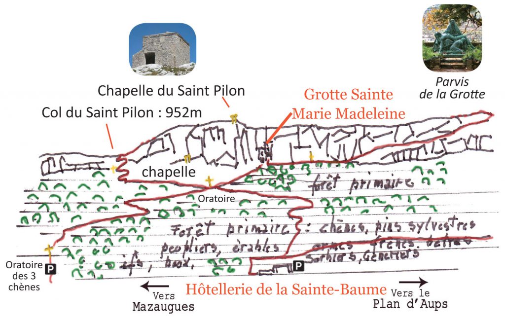 Plan d’Aups, balade à la Grotte - Guide Sainte-Baume
