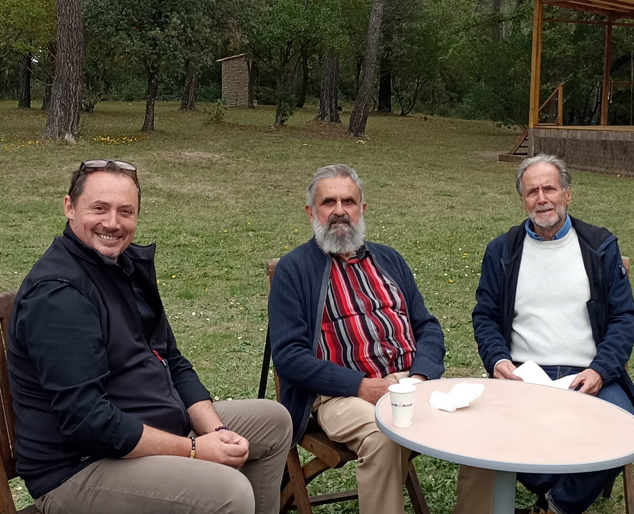 Trois hommes et la Sainte-Baume